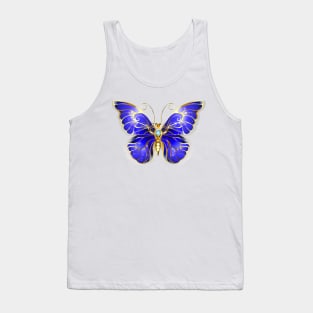 Sapphire Butterfly ( Blue Butterfly ) Tank Top